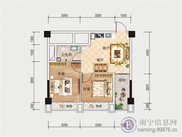 院外东街-相思湖学区房位置优越首付低采光好